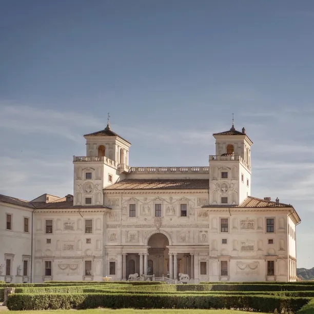Villa Medici exterior in Rome