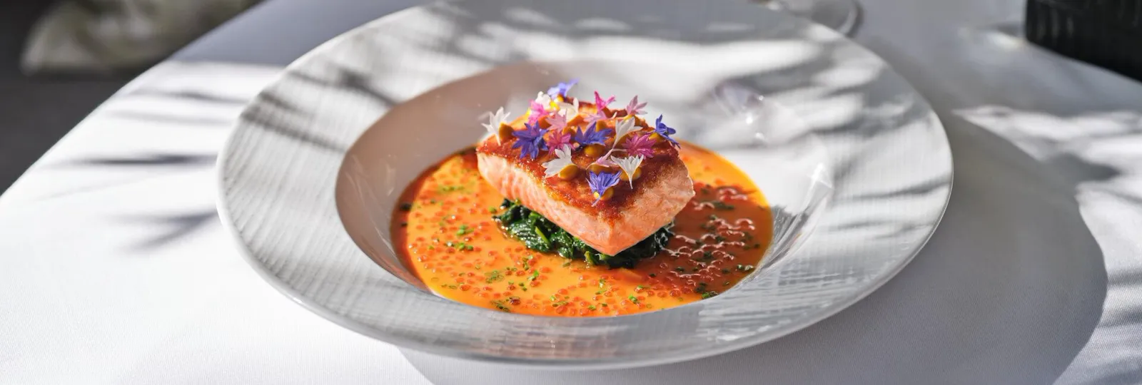 Salmon dish