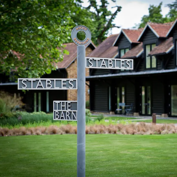 Coworth Park Stables sign