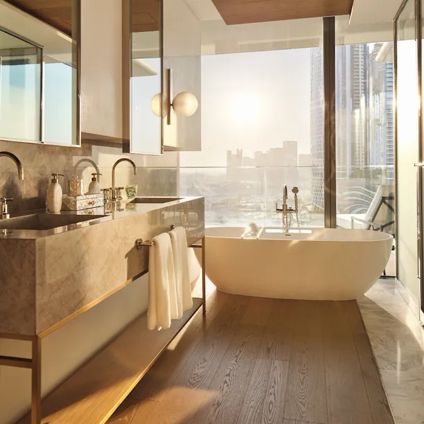 Marina Terrace Suite interior at The Lana, Dubai