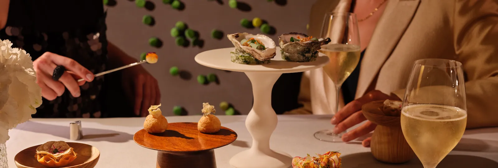 Alain Ducasse at The Dorchester snack course