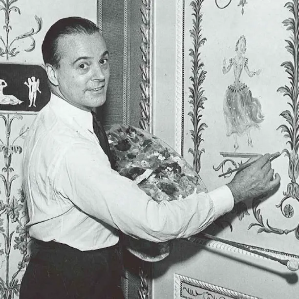 The Dorchester Oliver Messel 1952 Penthouse Pavilion Portrait