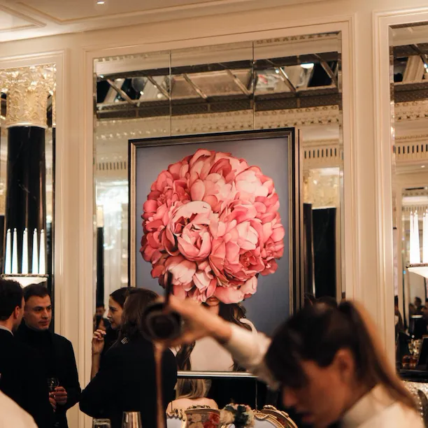 Artists bar event with artwork by Amy Judd