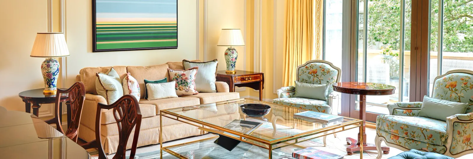 The Belgravia terrace suite at The Dorchetser