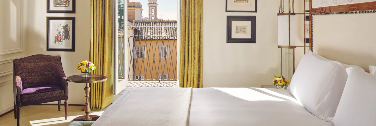 Prestige Room with balcony at Hotel Eden Roma