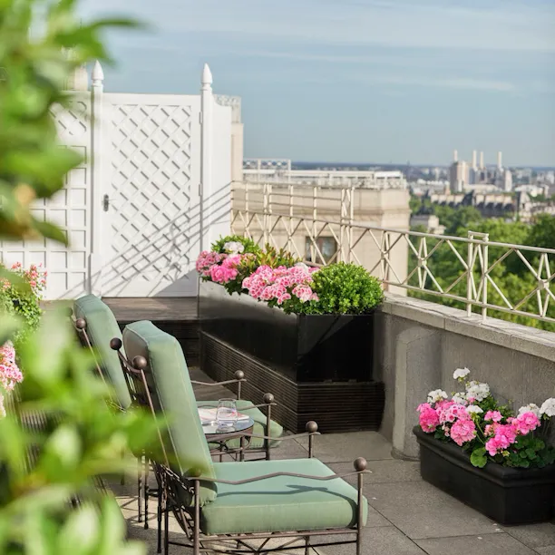 The Dorchester-Terrace Penthouse terrace