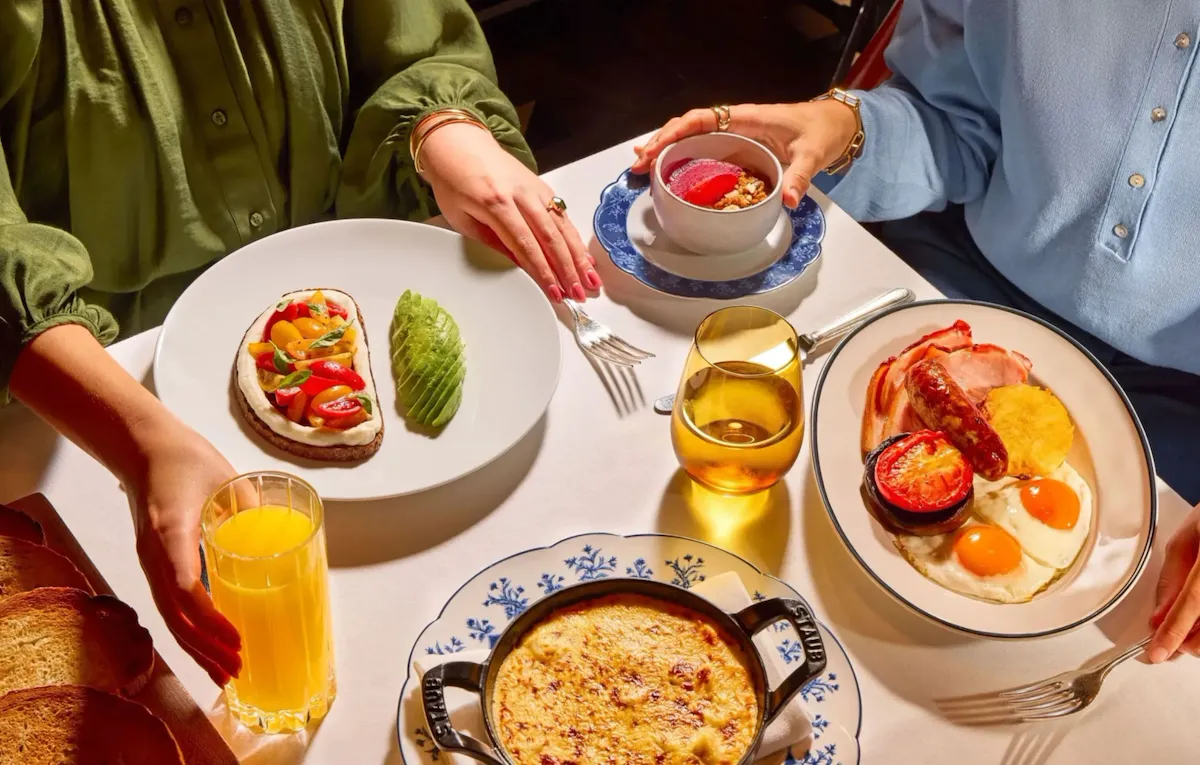 Breakfast hero dishes at The Grill at The Dorchester