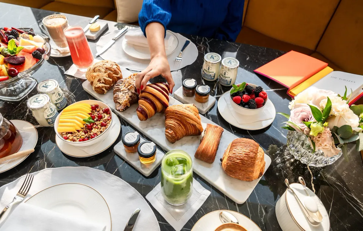 Image of the food at The Gallery at The Lana Dorchester Collection