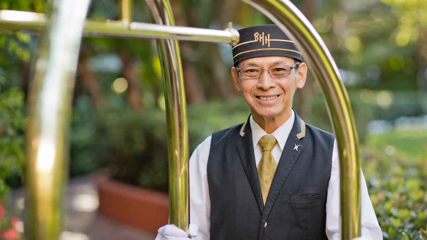 Team member at The Beverly Hills Hotel, Los Angeles