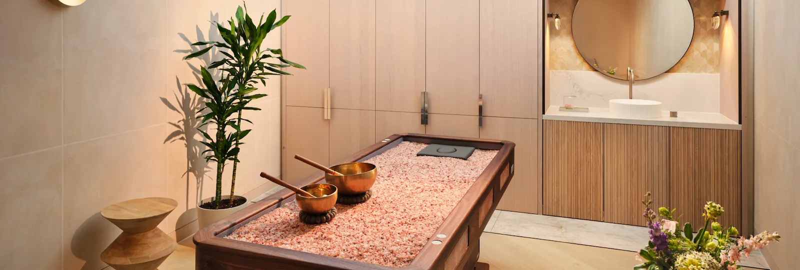 Treatment room at The Spa at Coworth Park