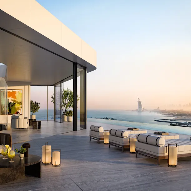Sky Palace Penthouse exterior at Ava residences, Dubai