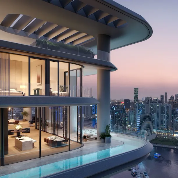 CGI's of Vela residences, Dubai