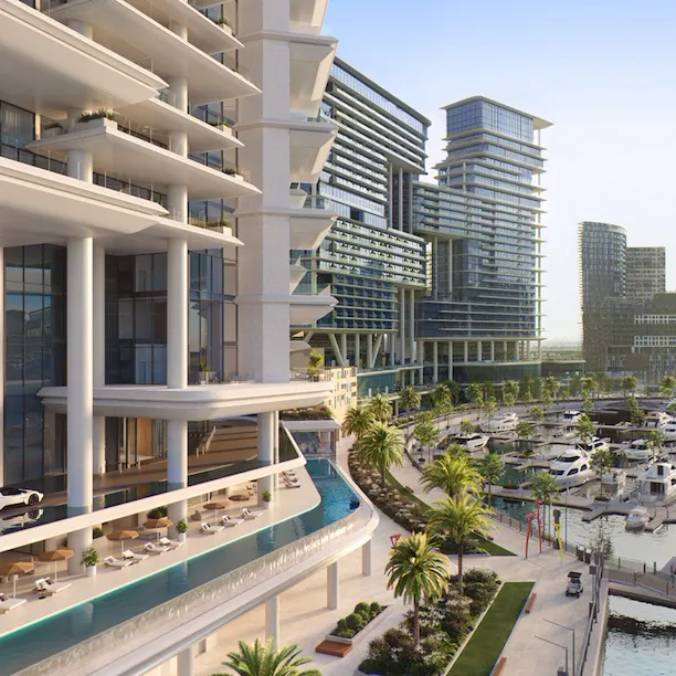 CGI's of Vela residences, Dubai