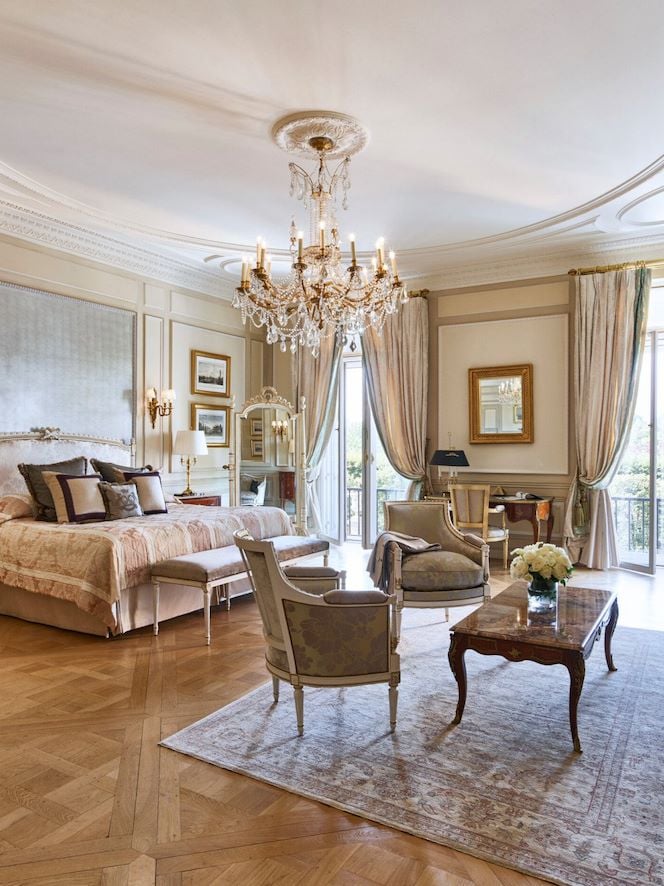 Presidential Apartment Tuileries, Park View at Le Meurice | Dorchester ...