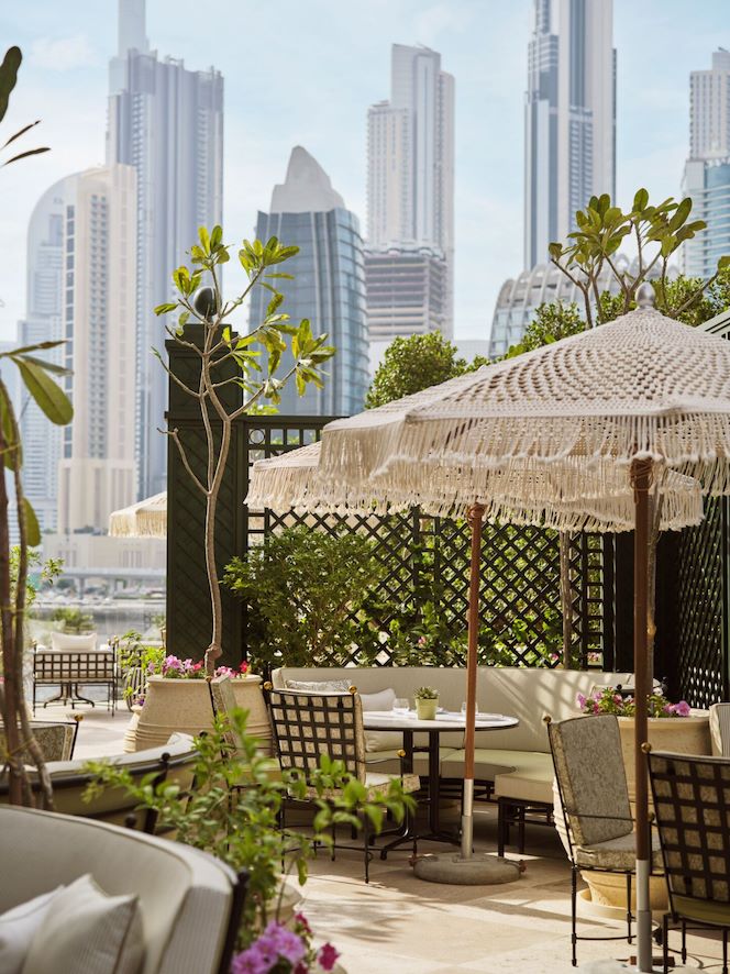 Garden Restaurant Al Fresco Dining At Veranda | The Lana, Dubai